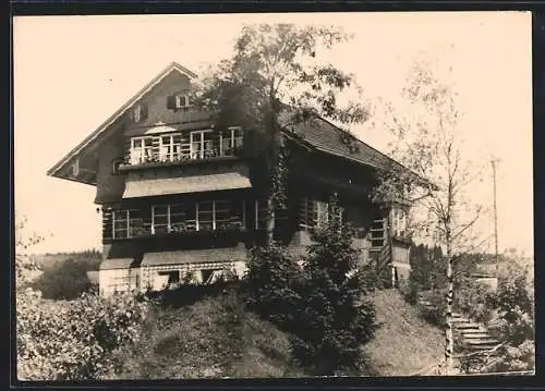Foto-AK Bühl /Alpsee, Hotel-Pension Resi Guter