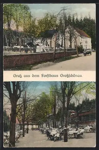 AK Grossschönau / Sachsen, Gasthof Forsthaus