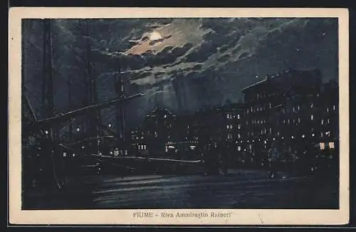 AK Fiume, Riva Ammiraglio Raineri