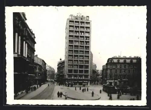 AK Rijeka, Blick auf das Putnik-Hochhaus