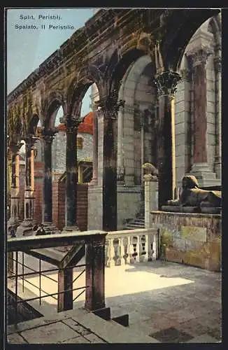 AK Split / Spalato, Peristilj, Il Peristilio