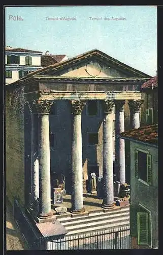AK Pola, Tempio d'Augusto