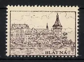 Reklamemarke Blatna, Panorama