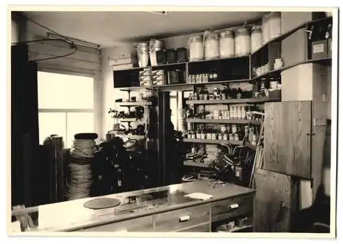 Fotografie J. Schröer, Kranichfeld, Ansicht Kranichfeld / Ilm, BHG Ladengeschäft für ländlichen Bedarf