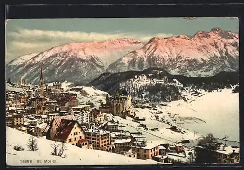AK St. Moritz, Totalansicht