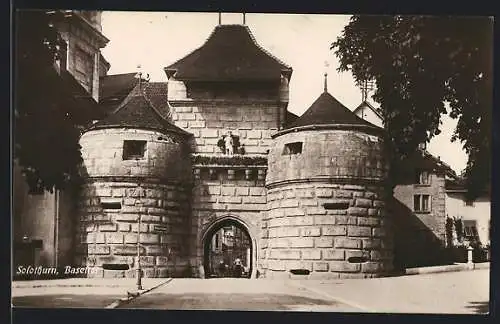 AK Solothurn, Blick durch das Baseltor