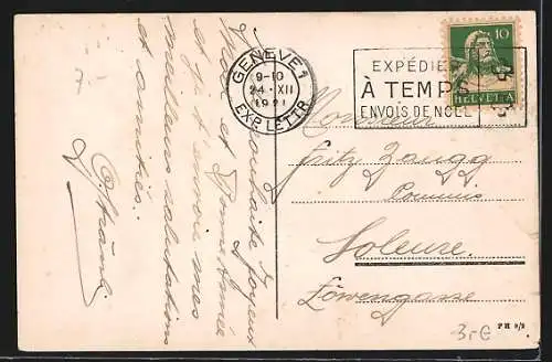 AK Geneve, La Musee de l`Ariana