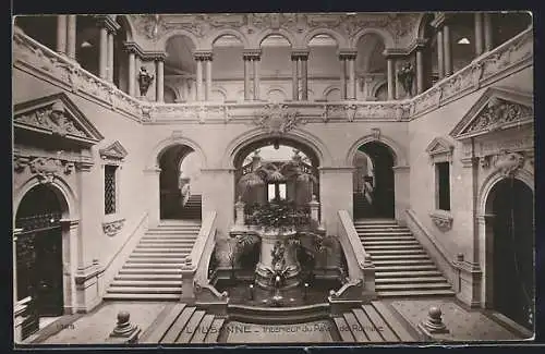 AK Lausanne, Interieur du Palais de Rumine