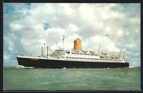 AK Vierschrauben -T. S.  Bremen , Flaggschiff des Norddeutschen Lloyd