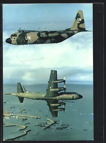 AK Flugzeuge C-130 Hercules und P-3 B Orion