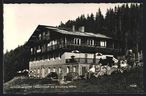 AK Breitenstein, Klamm am Semmmering, Alpengasthof Tirolerhof L. u. P. Schmid am Kreuzberg
