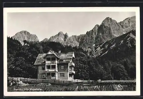 AK Ramsau /Dachstein, Hotel Villa Mayerhofer