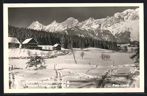 AK Ramsau am Dachstein, Pension Tischlberger im Schnee