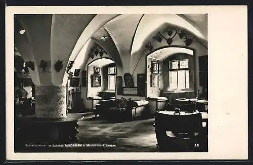 AK Mauterndorf i. Lungau, Schloss Moosham, Schreibzimmer