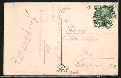 AK Linz a. d. Donau, Teilansicht mit Strassenpartie