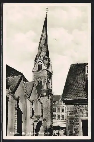 AK Mayen, Der schiefe Kirchturm