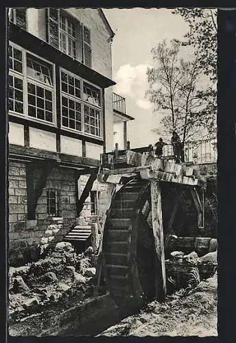 AK Leopoldstal i. L. /Teutoburger Wald, Waldhotel und Pension Silbermühle