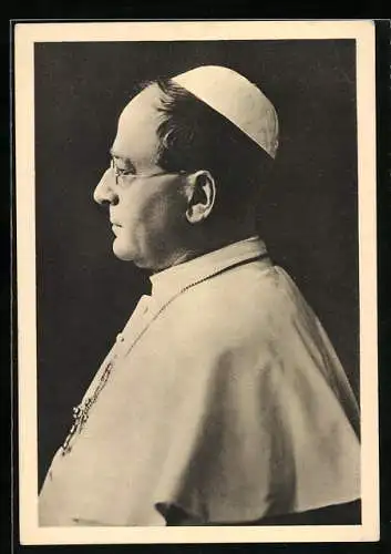 AK Porträt Papst Pius XI.