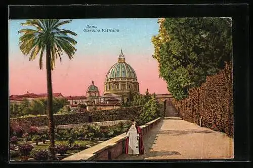 AK Roma, Diardino Vaticano, Papst Pius XI.