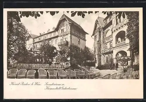 AK Baden bei Wien, Sanatorium und Kuranstalt Gutenbrunn