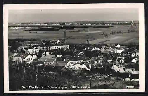 AK Bad Fischau a. d. Schneebergbahn, Teilansicht