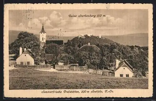 AK Dreistätten, Die Sommerfrische mit Kirchturm