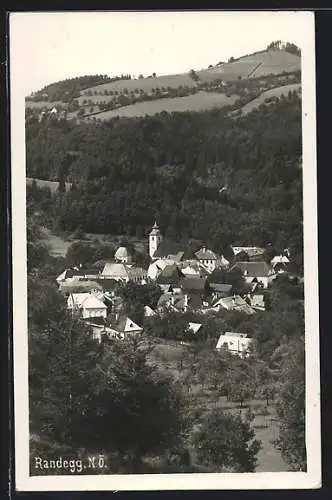 AK Randegg, Panorama mit Wald