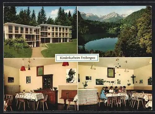 AK Oberstdorf /Allgäu, Kinderkurheim Freibergsee