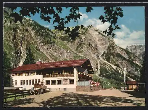 AK Oberstdorf /Allgäu, Berggasthof Oytalhaus