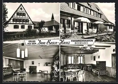 AK Friedrichshafen /Bodensee, Gasthof Don-Bosco-Haus