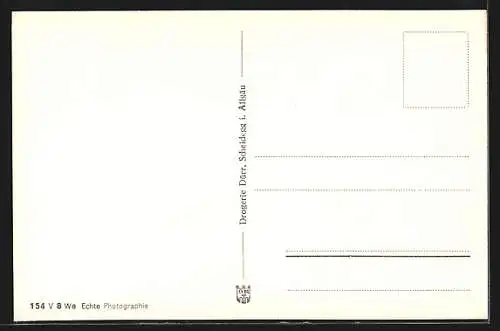 AK Scheidegg / Allgäu, Ortsansicht aus der Vogelschau