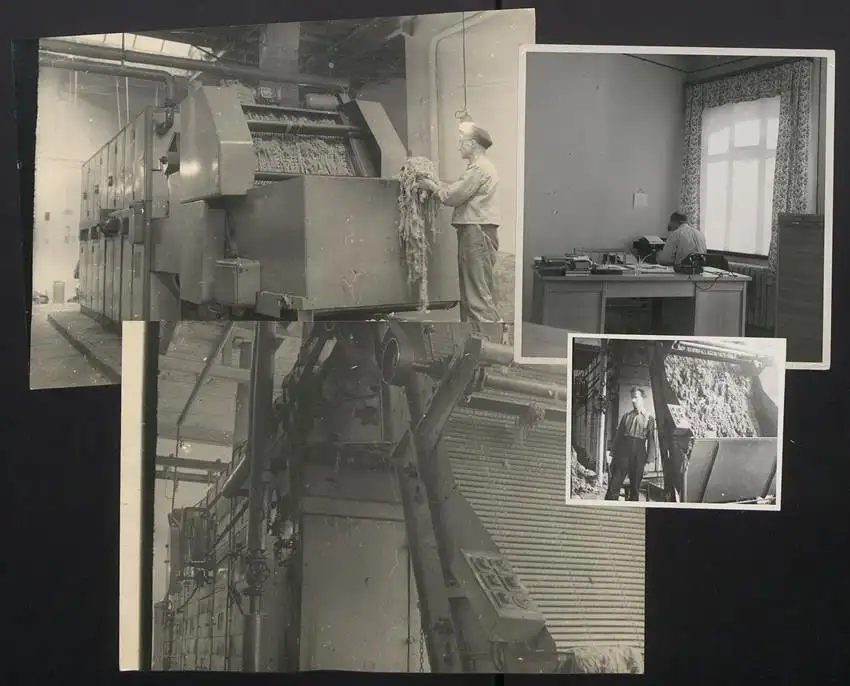 38 Fotografien Frohs, Reichenbach, Ansicht Reichenbach / Vogtland, VEB Textilveredelungswerke Am Markt 5, mit Negativen 5