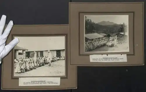 9 Fotografien J. K. Das, Calcutta, Ansicht Bihar / Indien, Chatturam Horilram Ltd. Glimmer / Mica Bergbau & Minen Firma