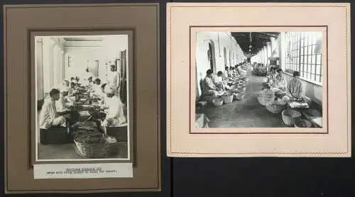 9 Fotografien J. K. Das, Calcutta, Ansicht Bihar / Indien, Chatturam Horilram Ltd. Glimmer / Mica Bergbau & Minen Firma