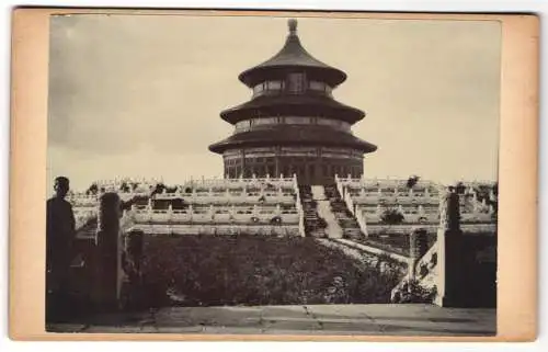 Fotografie unbekannter Fotograf, Ansicht Peking, Blick nach dem Himmelstempel