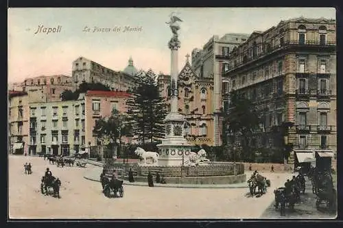 AK Napoli, La Piazza dei Martiri