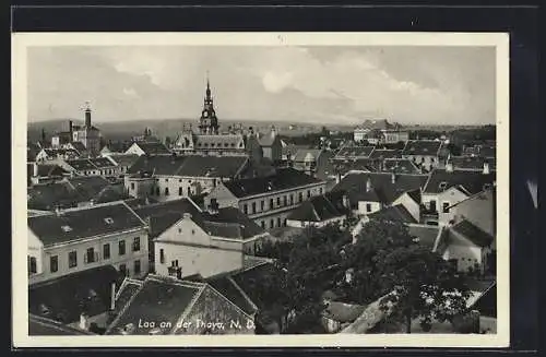 AK Laa a. d. Thaya, Blick über den Ort