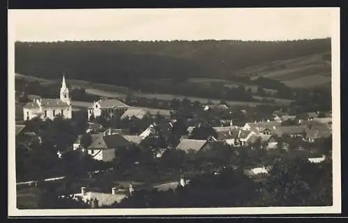 AK Schleinbach, Unter-Olberndorf mit der Kirche