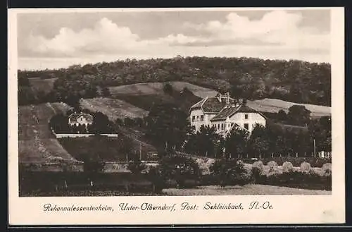 AK Schleinbach, Unter-Olberndorf, Das Rekonvaleszentenheim