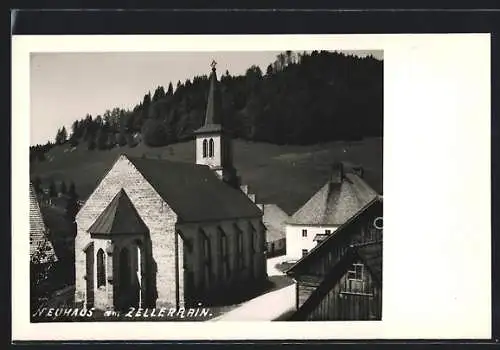 AK Gaming, Neuhaus am Zellerrain, Blick auf die Kirche