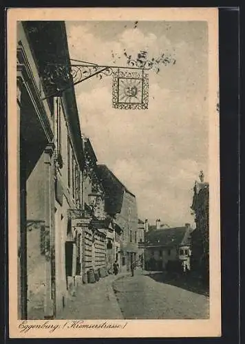 AK Eggenburg, Strassenpartie Kremserstrasse