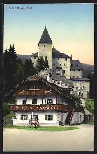 AK Mauterndorf, Schloss Mauterndorf und Gasthof