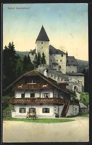 AK Mauterndorf, Schloss Mauterndorf und Gasthof