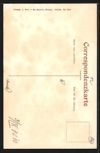 AK Schwaz, Blick zur Pfarrkirche