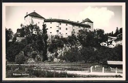 AK Golling an der Salzach, Blick auf das Schloss