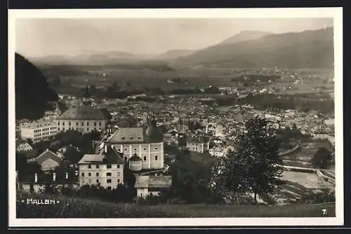 AK Hallein, Gesamtansicht vom Berg aus