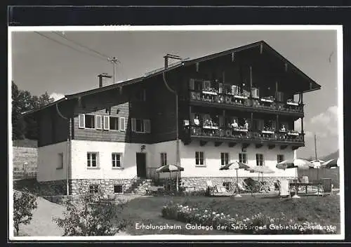 AK Goldegg im Pongau, Erholungsheim der Salzburger Gebietskrankenkassse