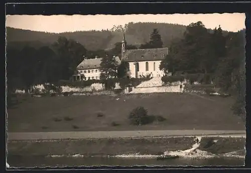 Foto-AK Heidelberg /Neckar, Stift Neuburg mit Umgebung