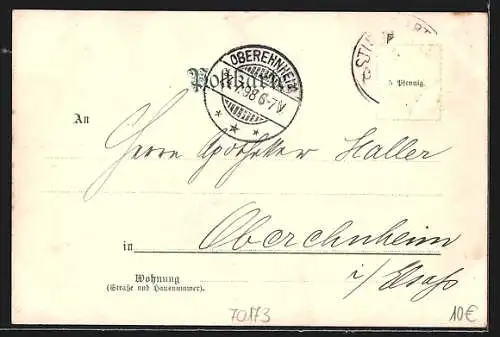 Künstler-AK Carl Münch: Stuttgart, Markttag auf dem Marktplatz