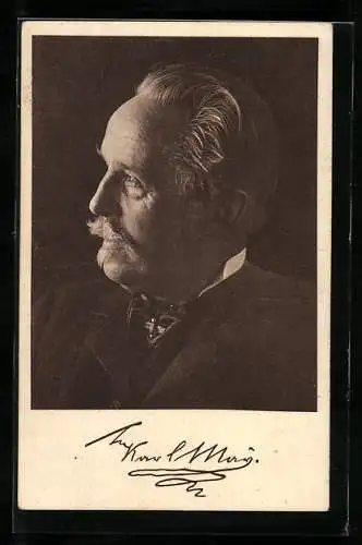 AK Schriftsteller Karl May